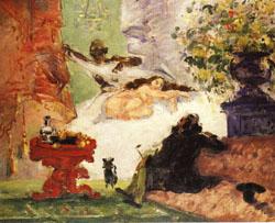 Paul Cezanne A Modern Olympia Spain oil painting art